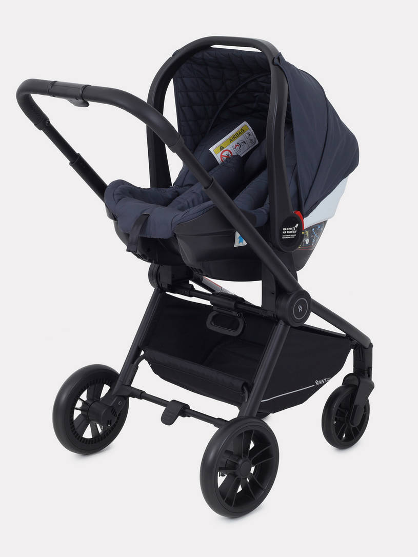 Коляска 3 в 1 Rant Basic Energy Graphite