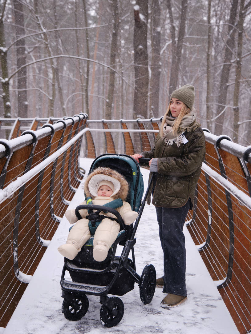 Коляска 2 в 1 Rant Axiom Green