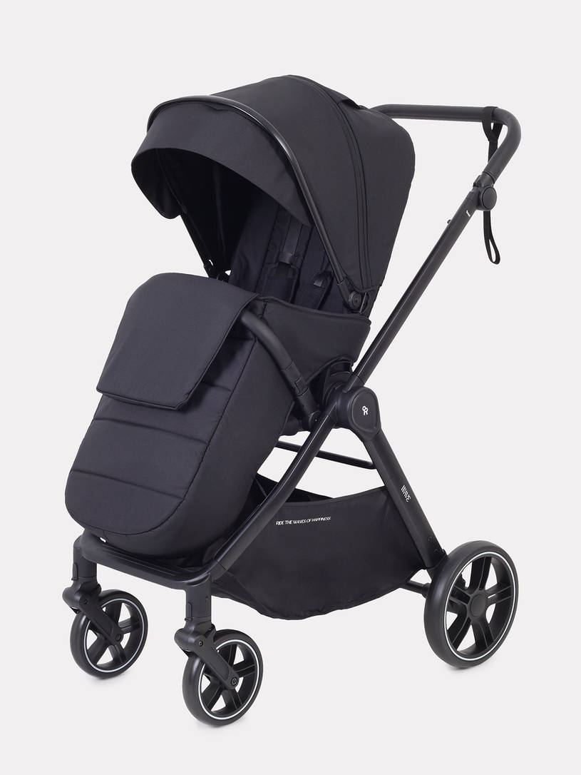 Коляска 2 в 1 Rant Basic Wave Black