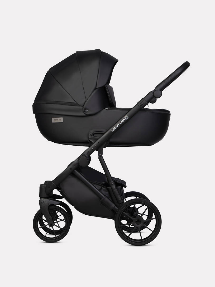 Коляска 2 в 1 Riko Basic Montana Ecco X 12 Black