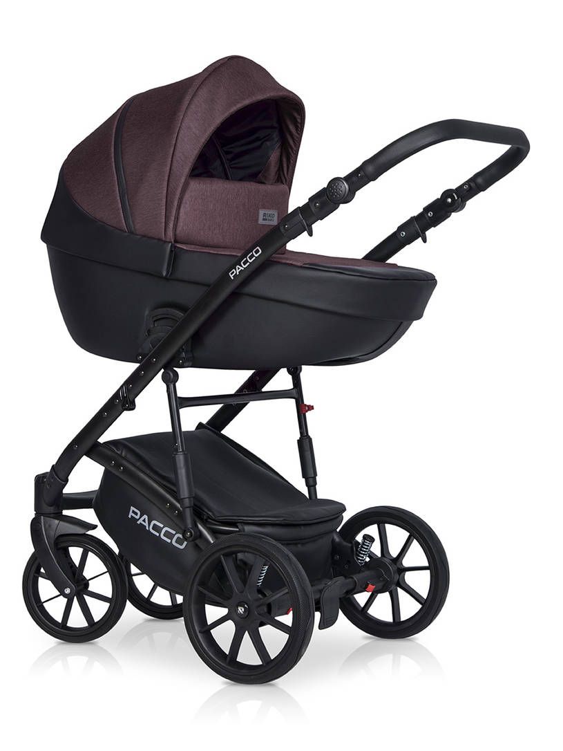Коляска 2 в 1 RIKO BASIC PACCO 01 Plum