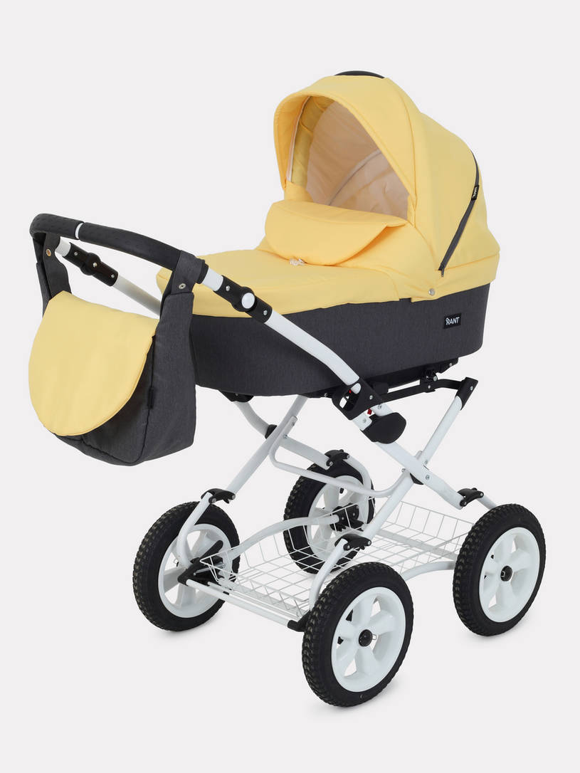 Коляска 2 в 1 Rant Dream Classic 07 желтый