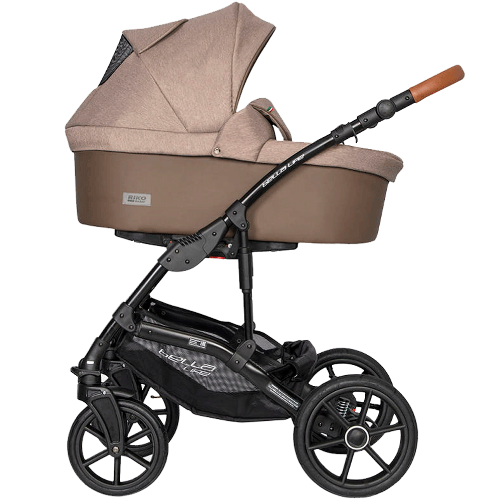 Коляска 3 в 1 Riko Basic Bella Life 05 mokka