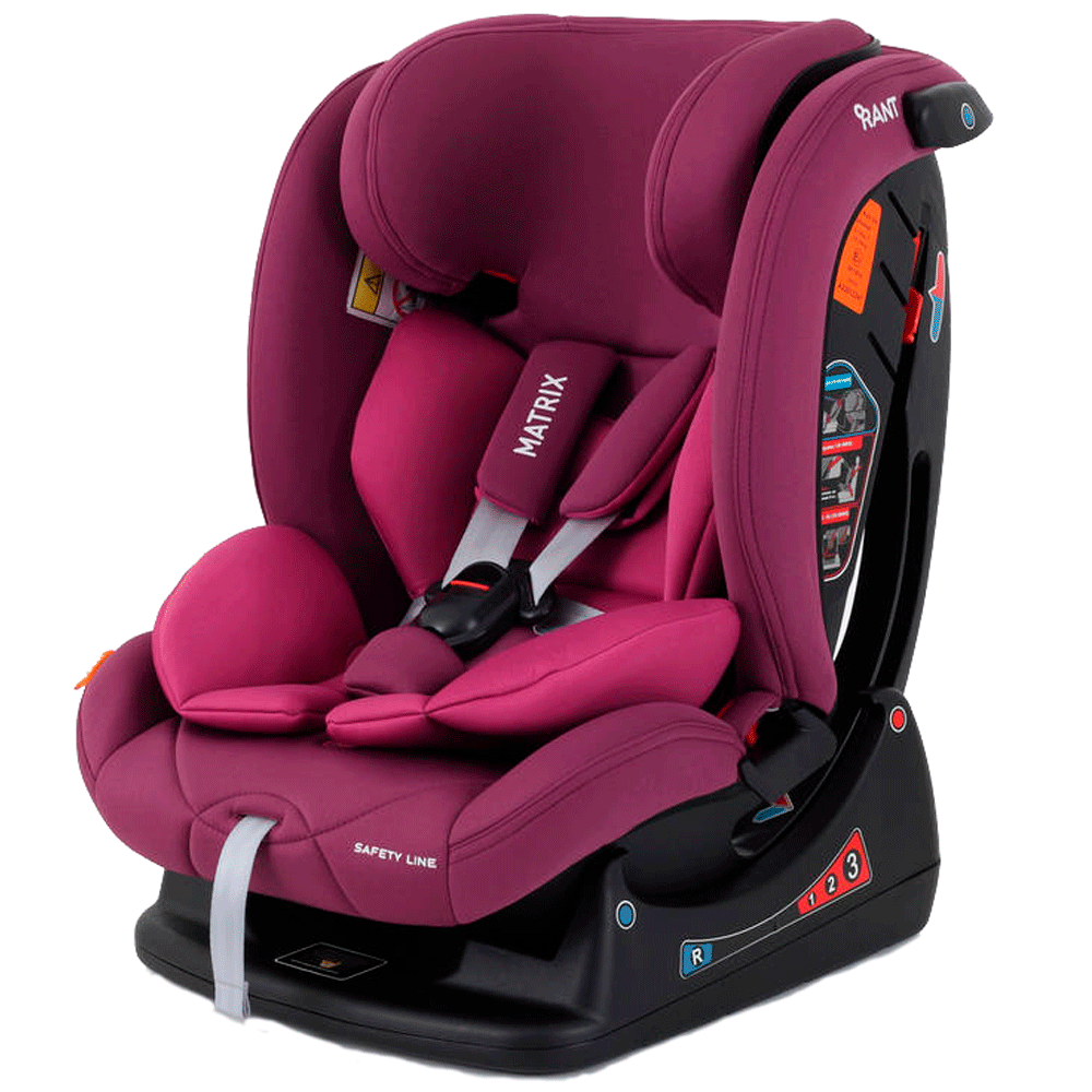 Автокресло Rant Matrix Safety Line 0/1/2/3 (0-36 кг) velvet purple
