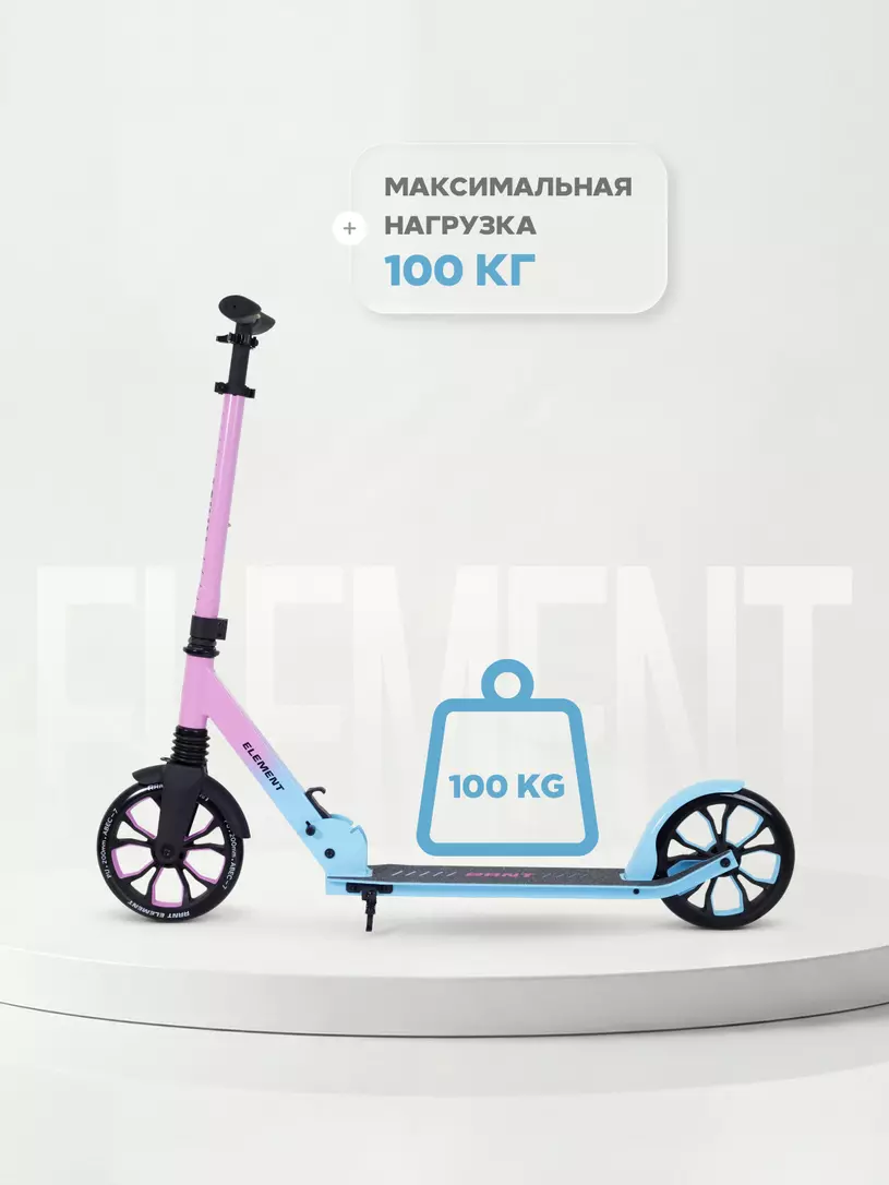 Самокат 2-колесный Rant Element PRO Blue-pink