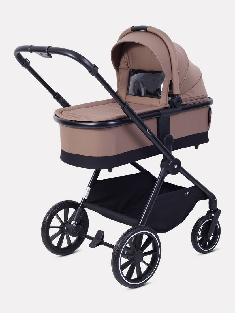 Коляска 2 в 1 Mowbaby Amber Coffee