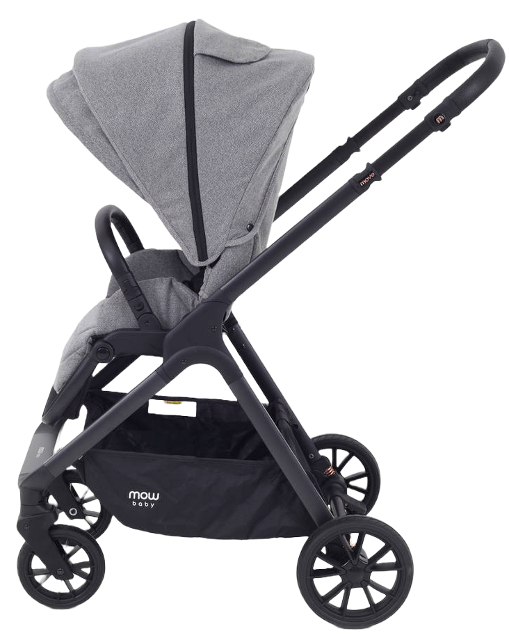 Коляска прогулочная MOWBaby MOVE MB550 Silver