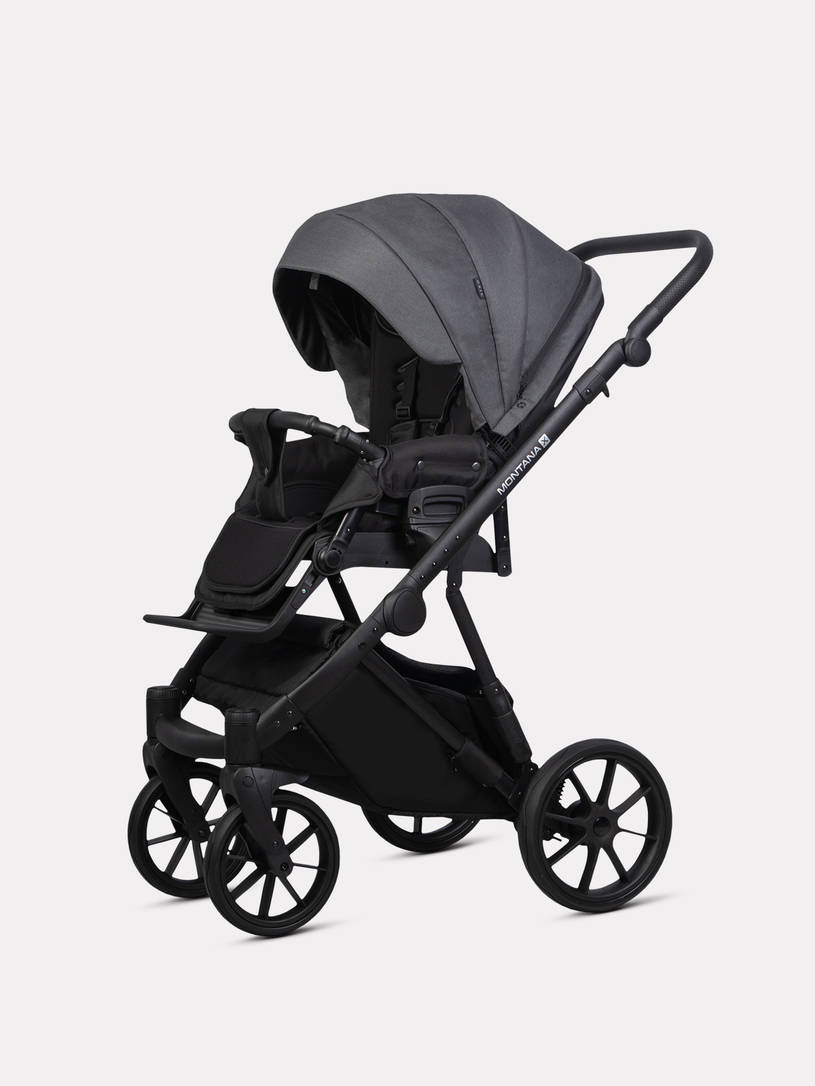 Коляска 3 в 1 Riko Basic Montana X 53 Dark grey