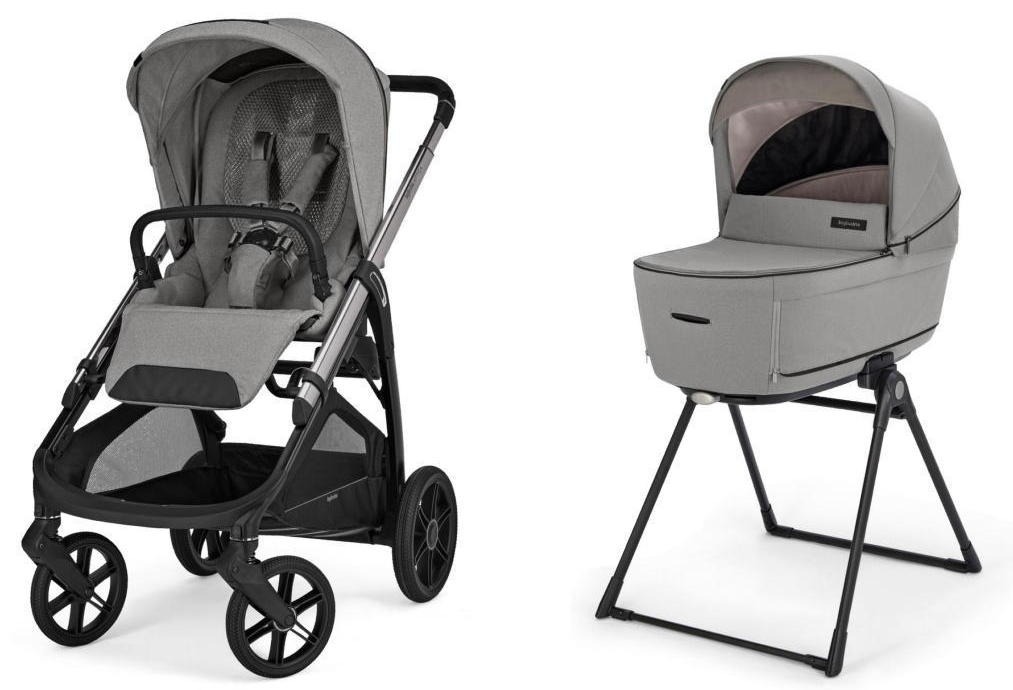 Коляска 2 в 1 Inglesina Aptica New 2025, Platinum Grey (Серый)