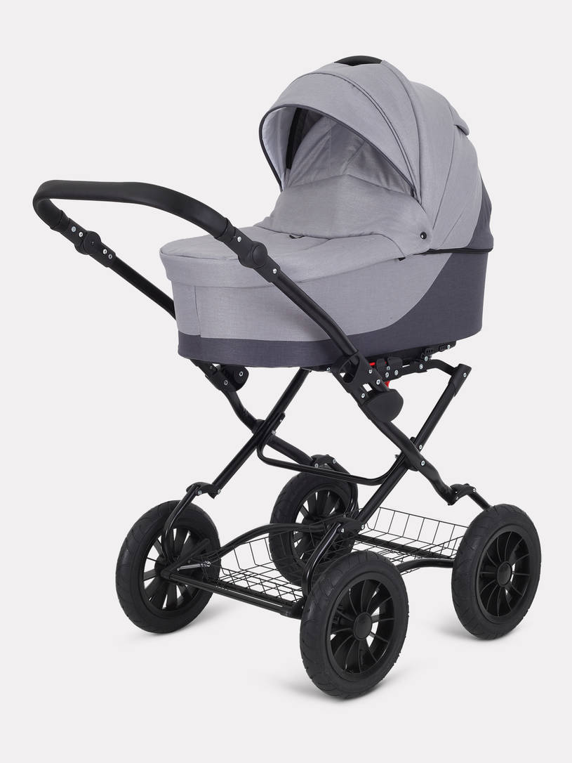 Коляска 2 в 1 Rant Siena Classic 2024 02 темно-серый - светло-серый