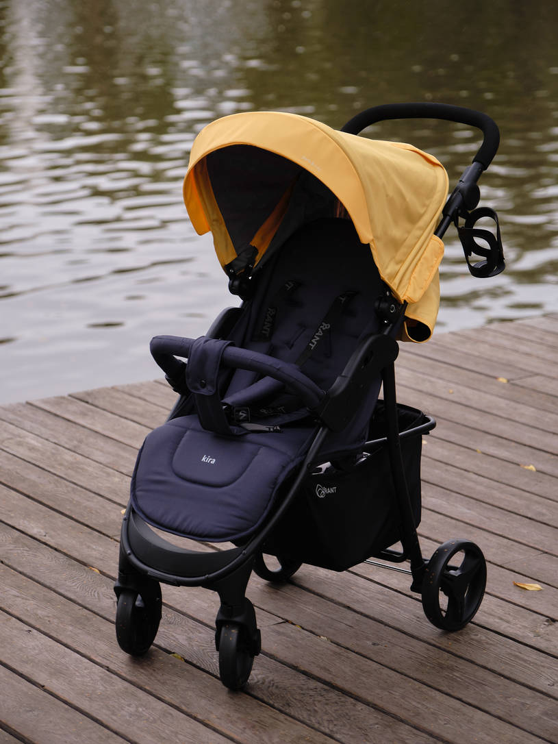 Коляска прогулочная Rant Basic Kira Yellow