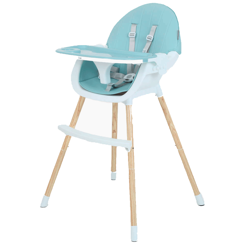 Стульчик для кормления Mowbaby Crispy blue