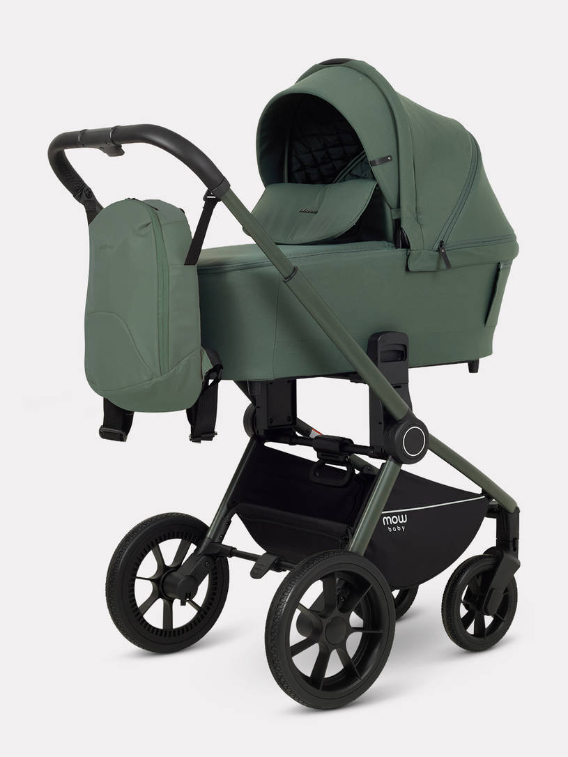 Коляска 2 в 1 Mowbaby Zoom PU Forest green