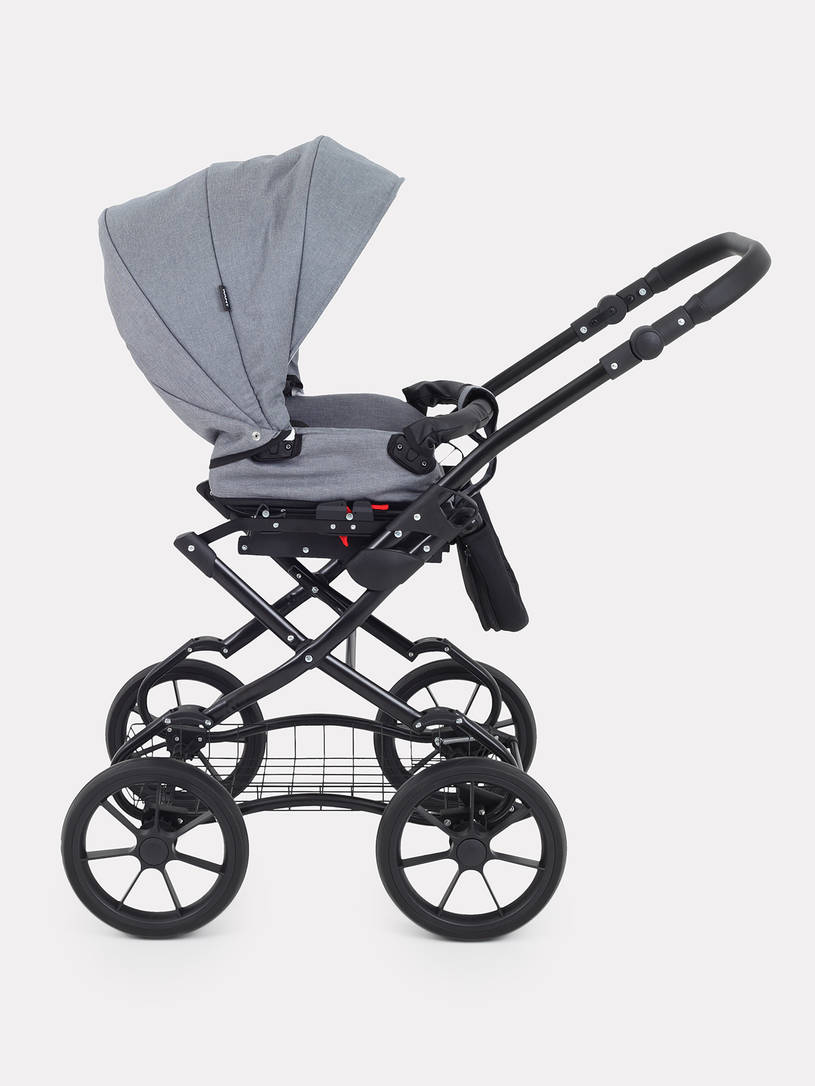 Коляска 2 в 1 Rant Dream Classic 2024 07 серый