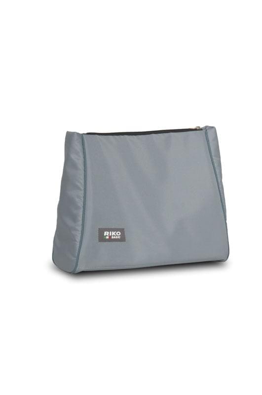 Коляска 2 в 1 Riko Basic Alfa Classic 08 серо-бирюзовый