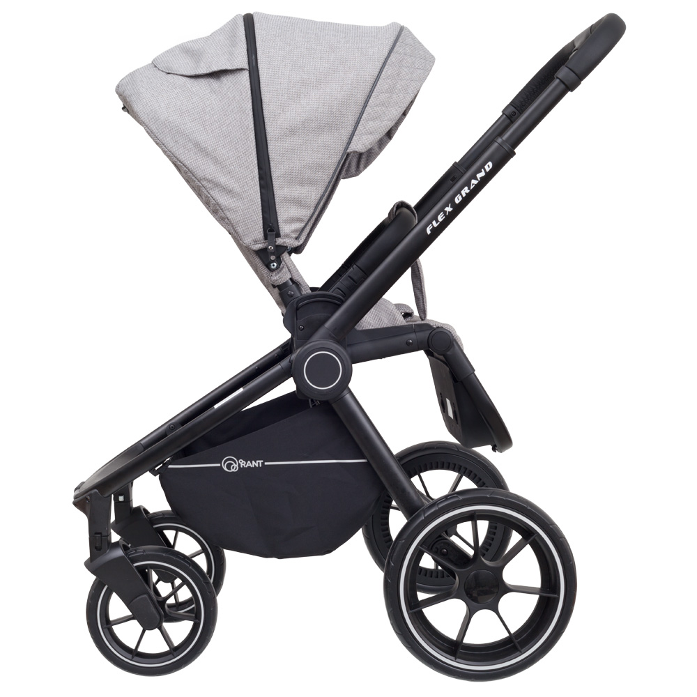 Коляска 3 в 1 Rant Flex Grand Mineral Silver темно-серый