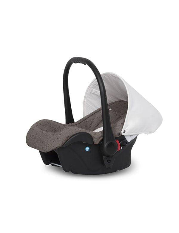 Коляска 3 в 1 Riko Bruno Luxe 01 коричневый