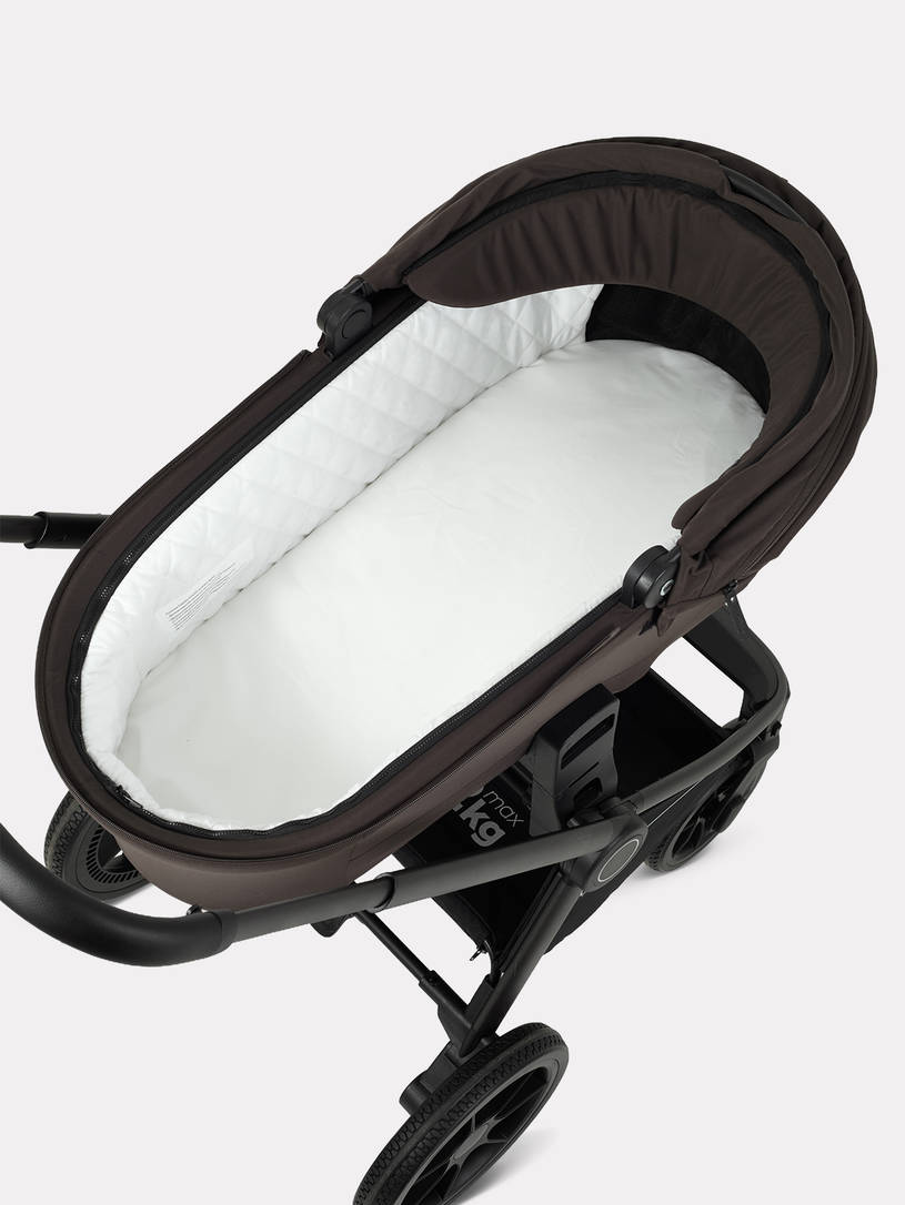 Коляска 2 в 1 Mowbaby Zoom PU Shine brown