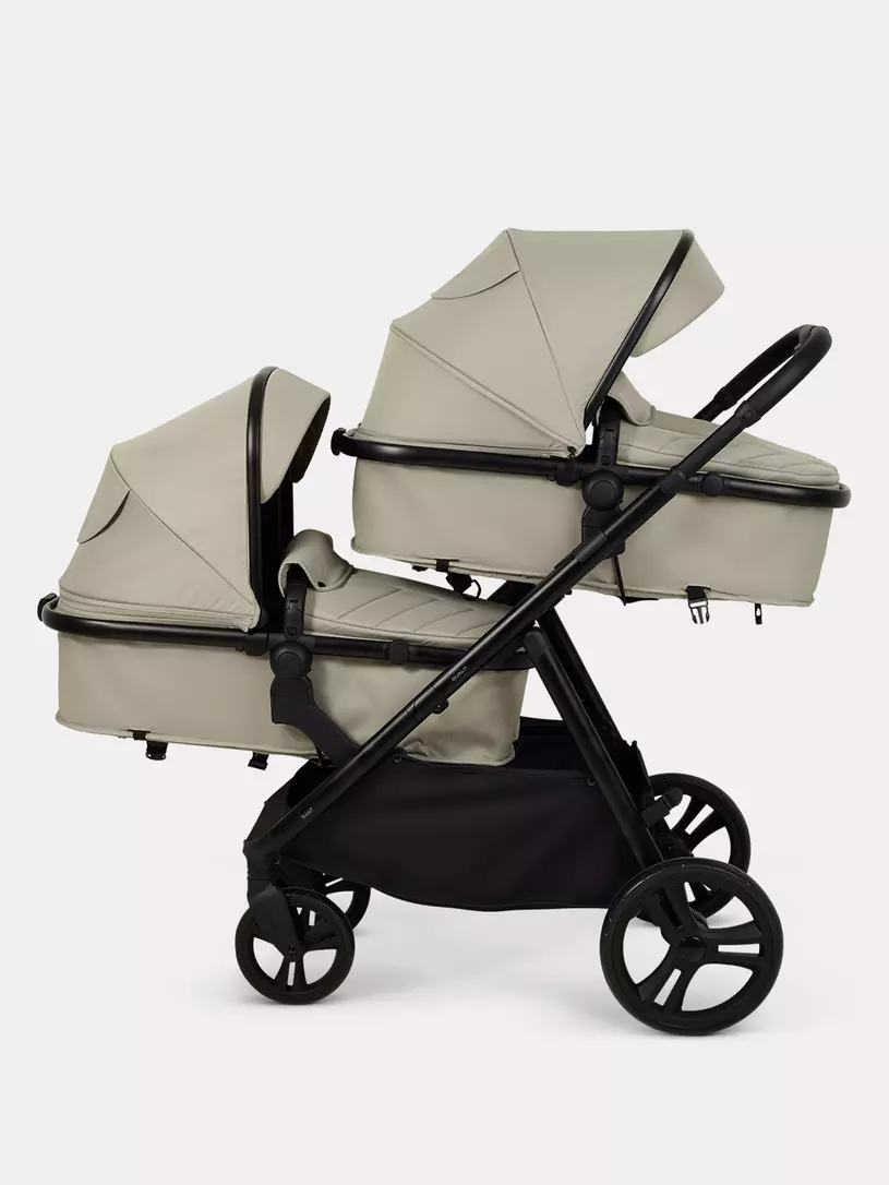 Коляска для двойни 2 в 1 Rant Basic Dualo Beige
