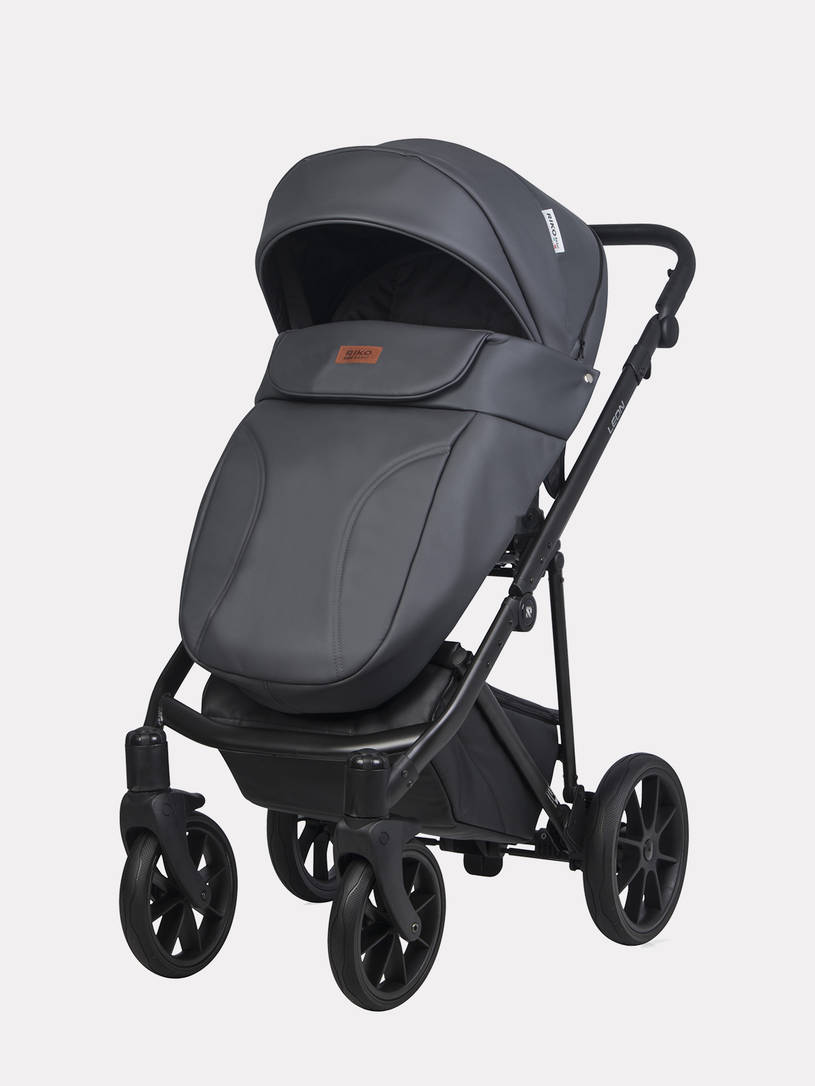 Коляска 2 в 1 Riko Basic Leon 03 Grafite