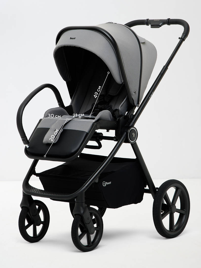 Коляска 2 в 1 Rant Teo Soft Grey