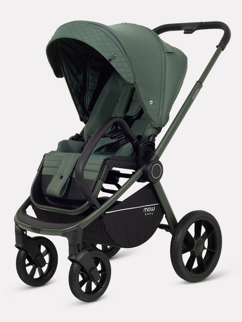 Коляска 2 в 1 Mowbaby Zoom PU Forest green