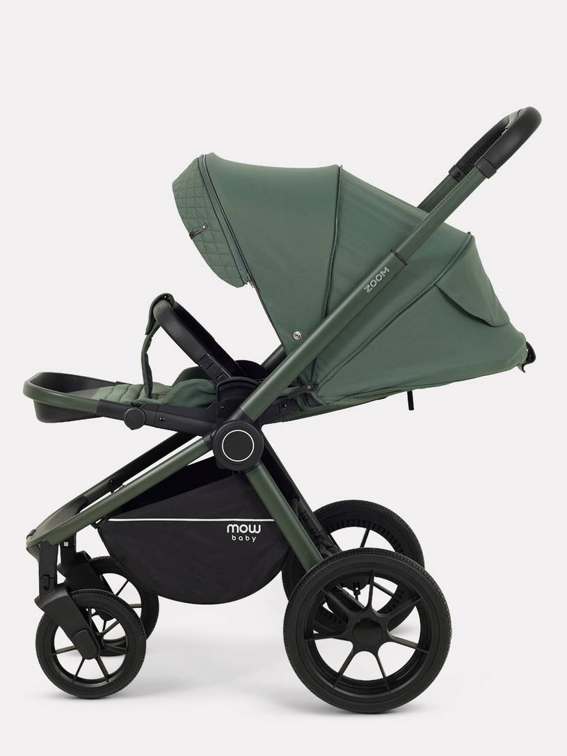 Коляска 2 в 1 Mowbaby Zoom PU Forest green