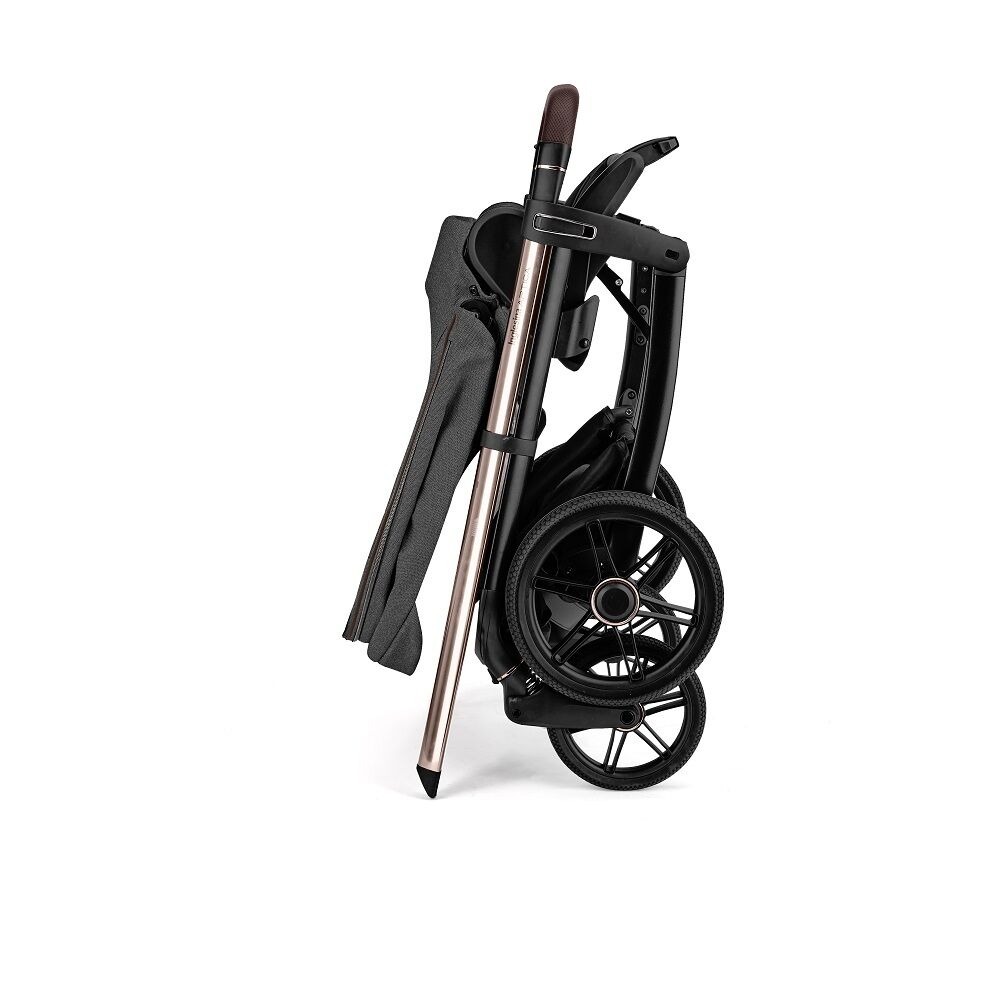 Коляска 3 в 1 Inglesina Aptica New 2025 + Автокресло Inglesina Darwin i-Size (0-13 кг), Velvet Grey (Темно-серый)