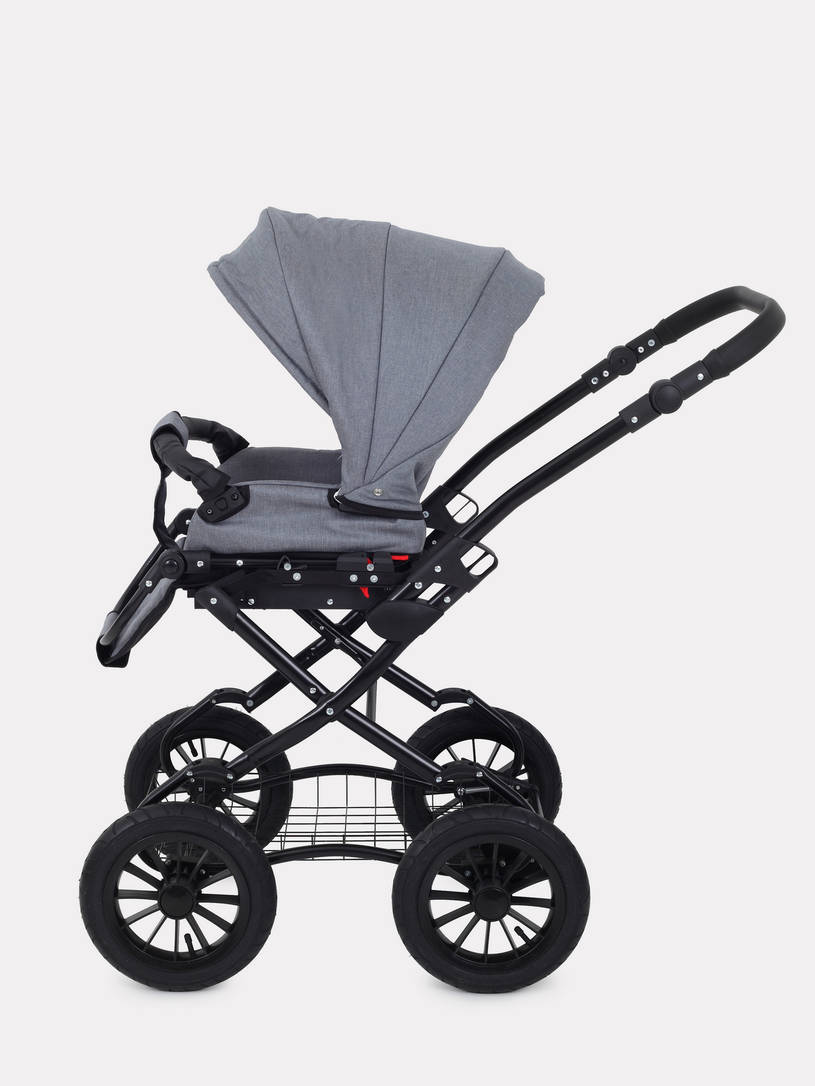 Коляска 2 в 1 Rant Siena Classic 2024 07 серый