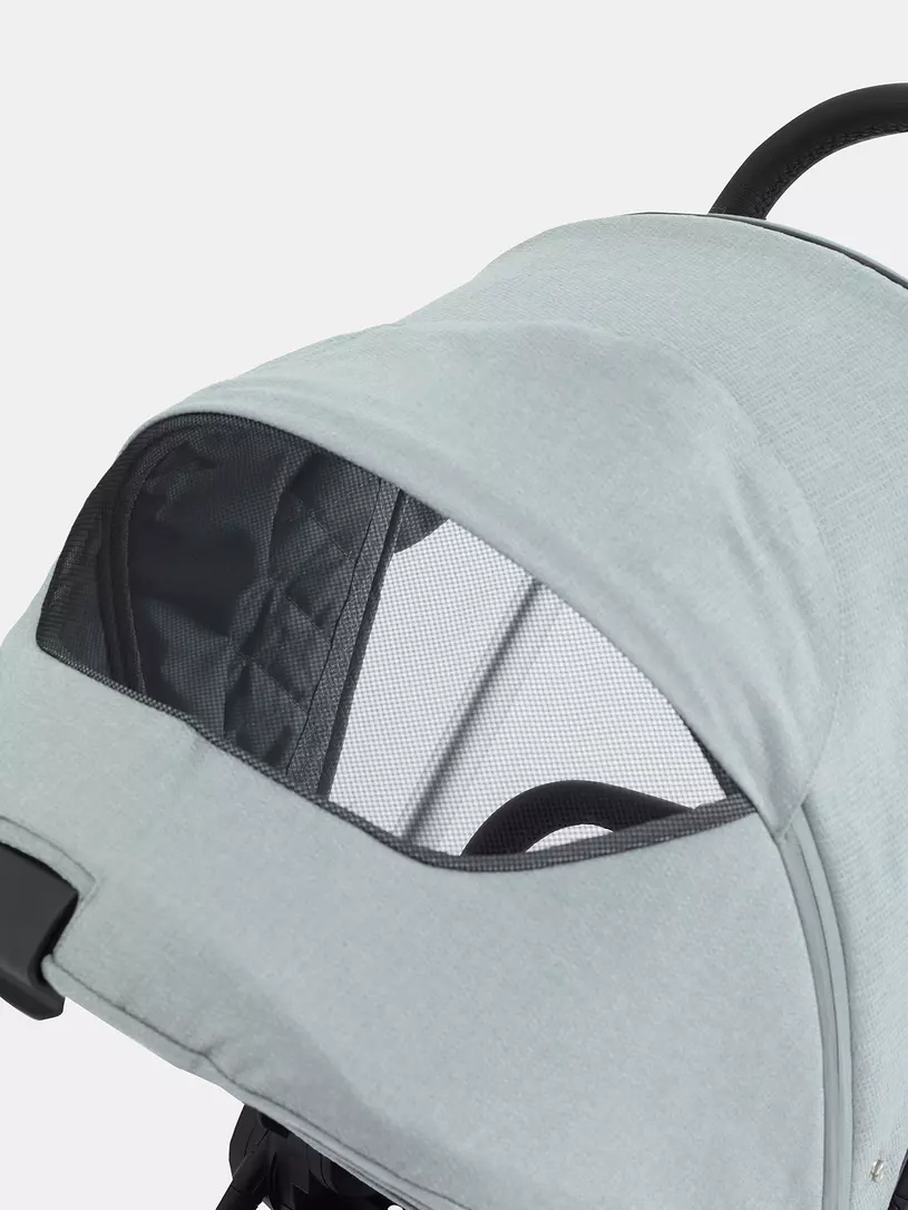 Коляска 3 в 1 Mowbaby Zoom Silver 2025 green tea