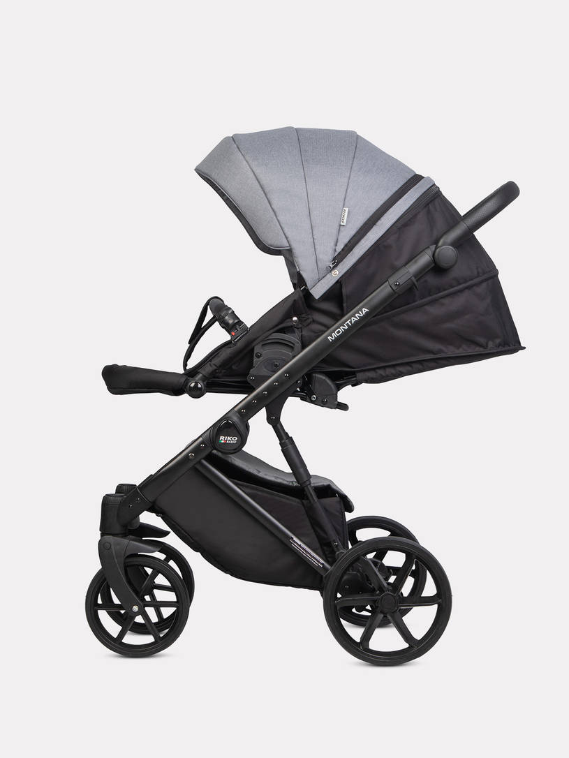 Коляска 2 в 1 Riko Basic Montana 2025 52 Grey