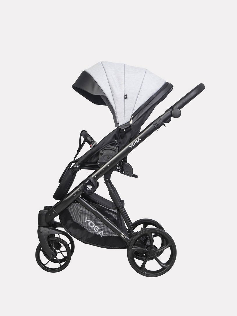 Коляска 2 в 1 Riko Basic YOGA, 03 СЕРЫЙ