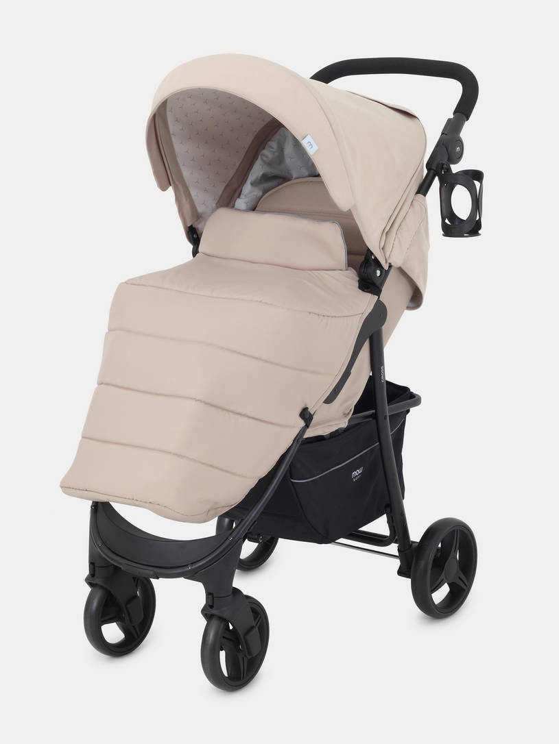 Коляска прогулочная Mowbaby Cross 2024 beige
