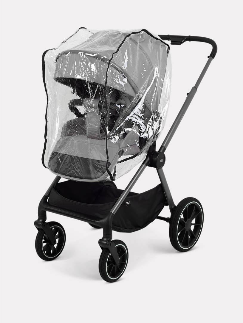 Коляска 2 в 1 Mowbaby Amber PRO Grey