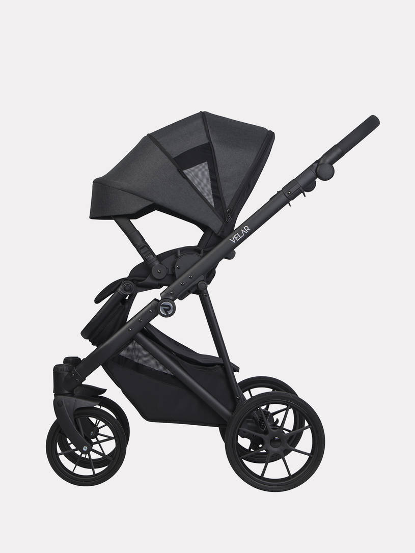 Коляска 2 в 1 Riko Velar 04 Coal