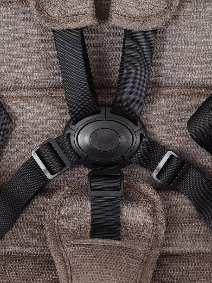 Коляска 3 в 1 Mowbaby Zoom PU silver cacao brown