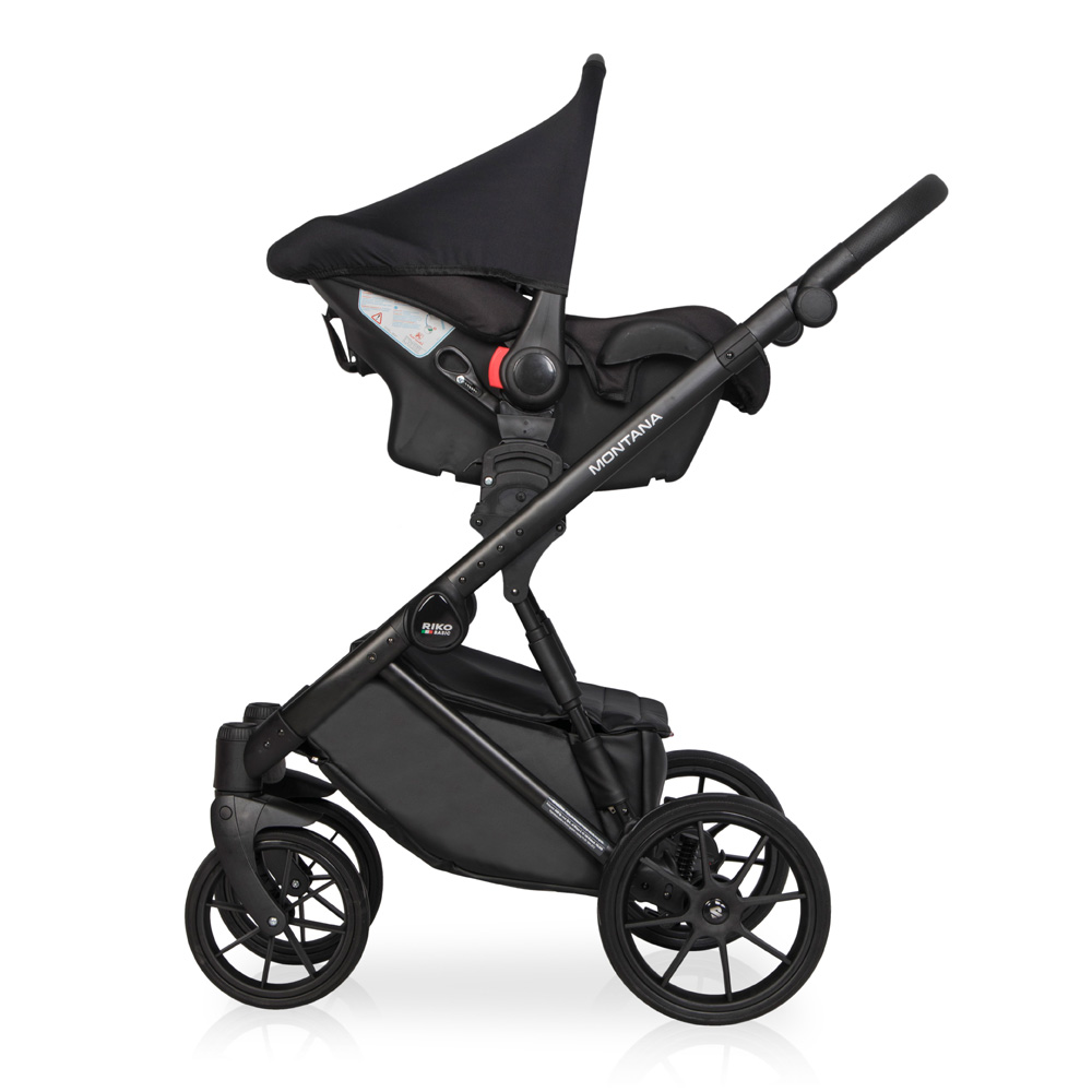 Коляска 3 в 1 Riko Basic Montana Ecco 15 Ivory beige бежевый