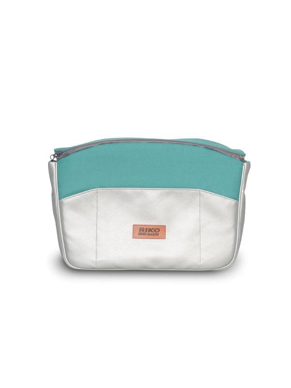 Коляска 2 в 1 Riko Basic Colin 06 серо-бирюзовый