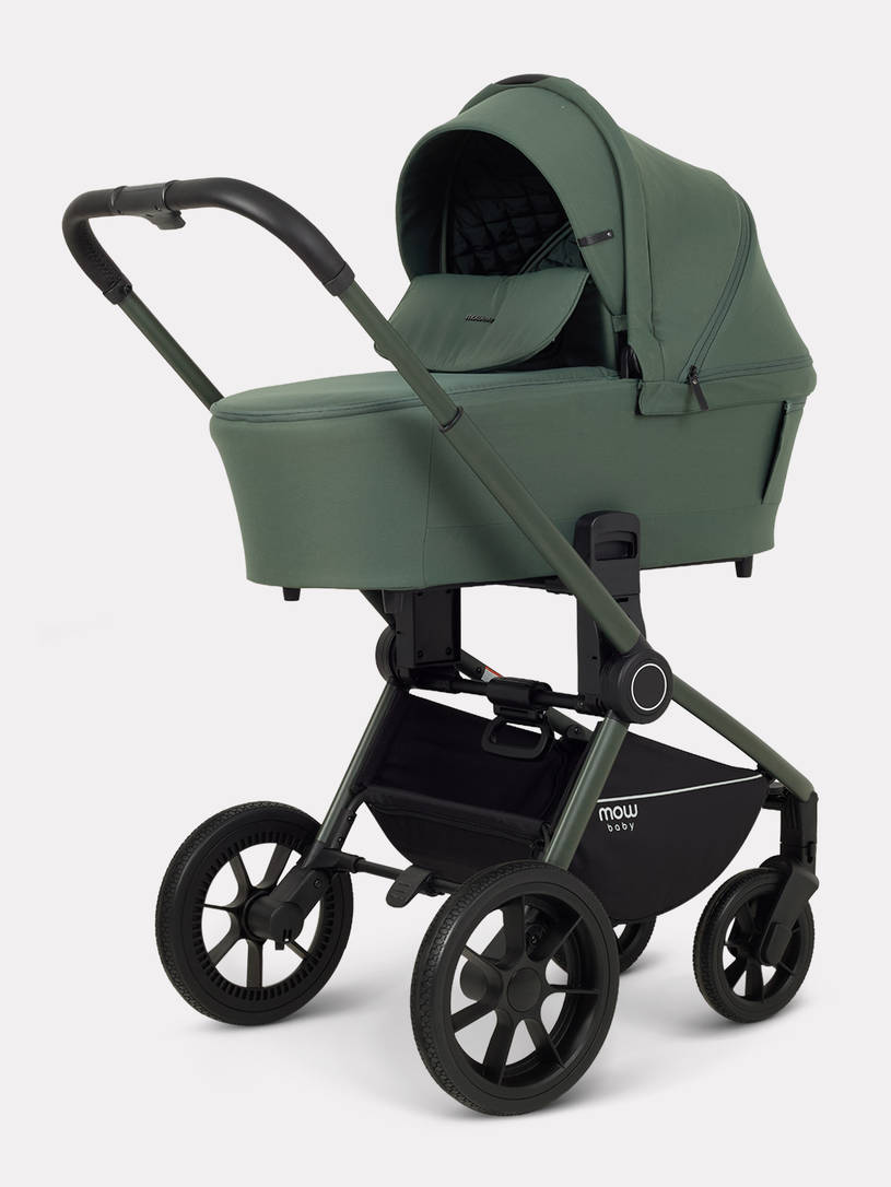 Коляска 3 в 1 Mowbaby Zoom PU Forest green