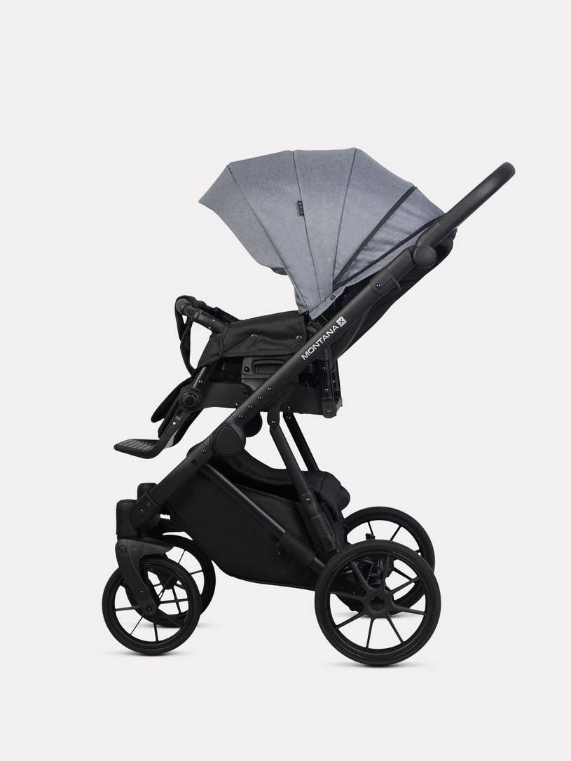 Коляска 3 в 1 Riko Basic Montana X 52 Grey
