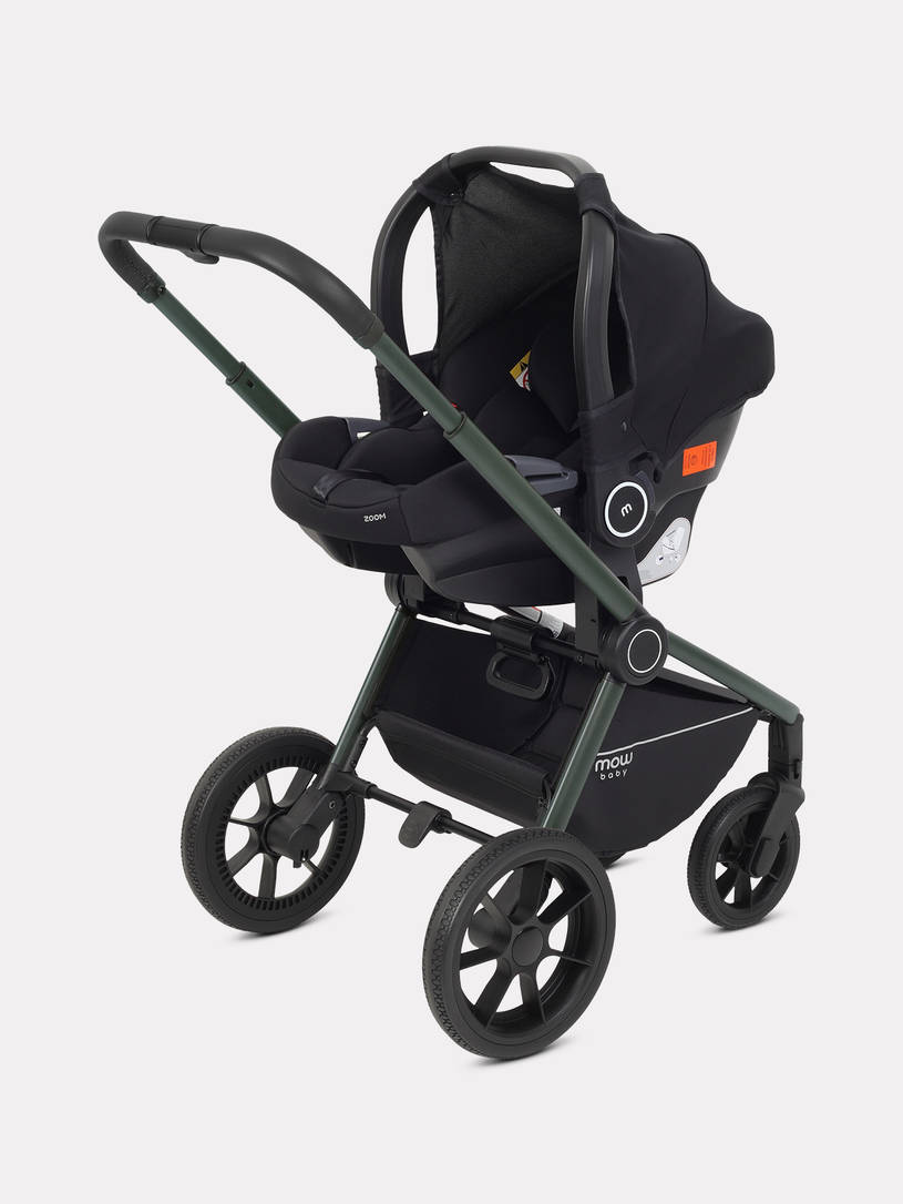 Коляска 3 в 1 Mowbaby Zoom PU Forest green