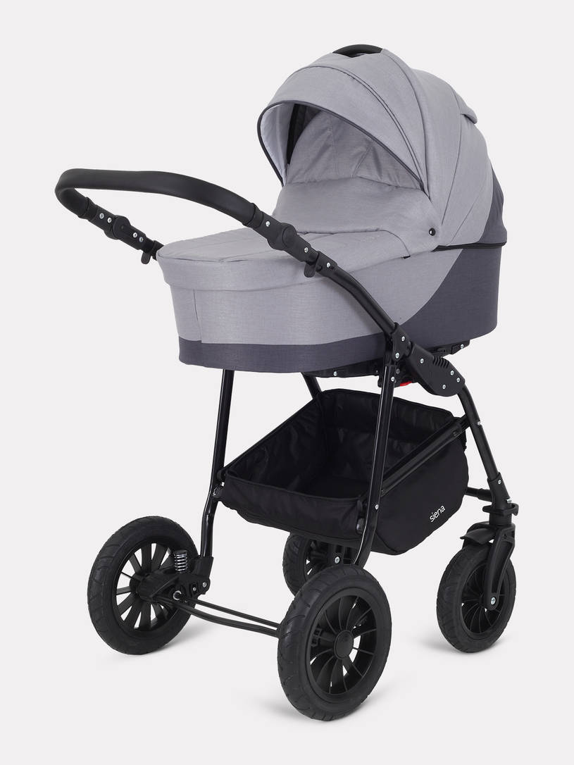Коляска Rant Siena 2024 02 темно-серый - светло-серый