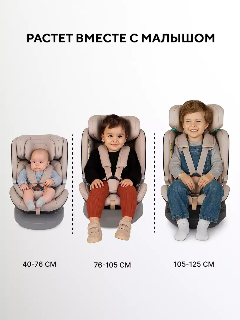 Автокресло Rant Aster Max (40-125 см) Olive