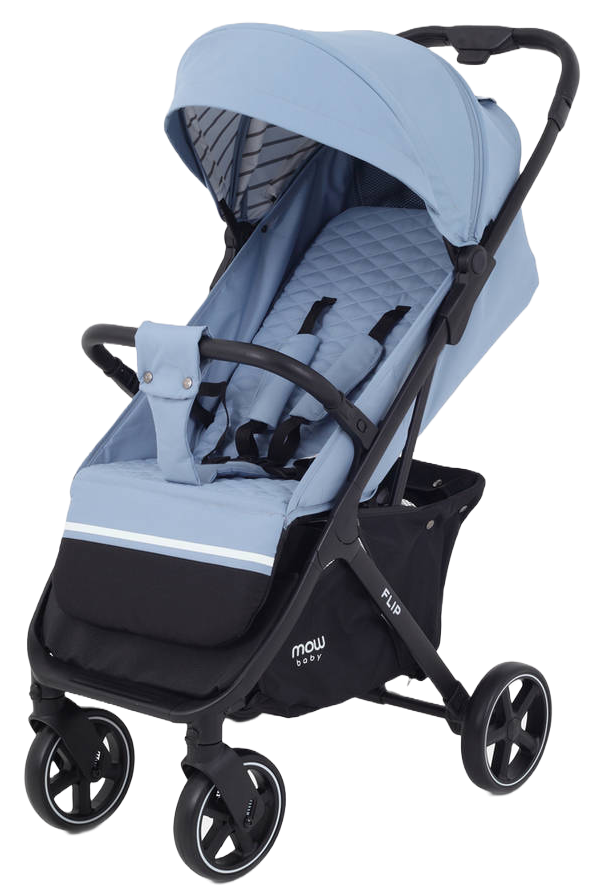Коляска прогулочная MOWBaby FLIP Blue