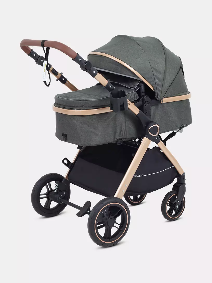 Коляска-трансформер Rant Basic Roller Gold 2024 Olive