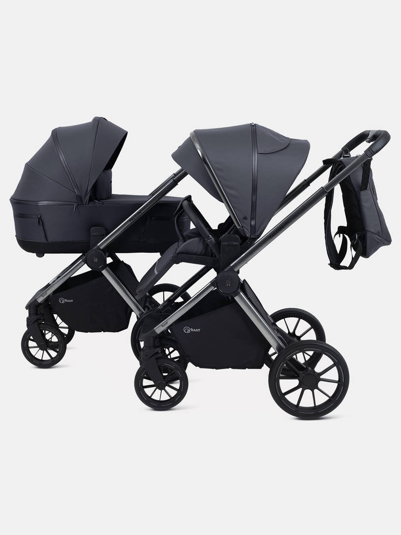 Коляска 2 в 1 Rant Falcon Therm Graphite