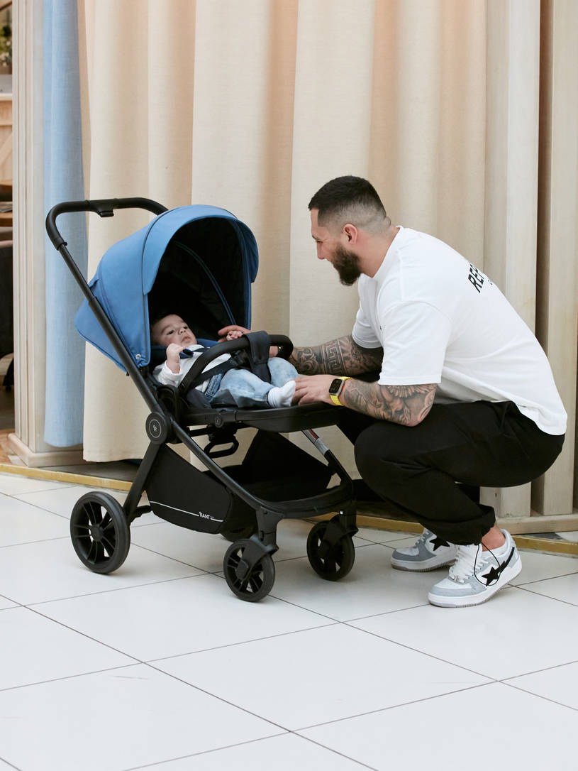 Коляска 2 в 1 Rant Basic Energy Blue