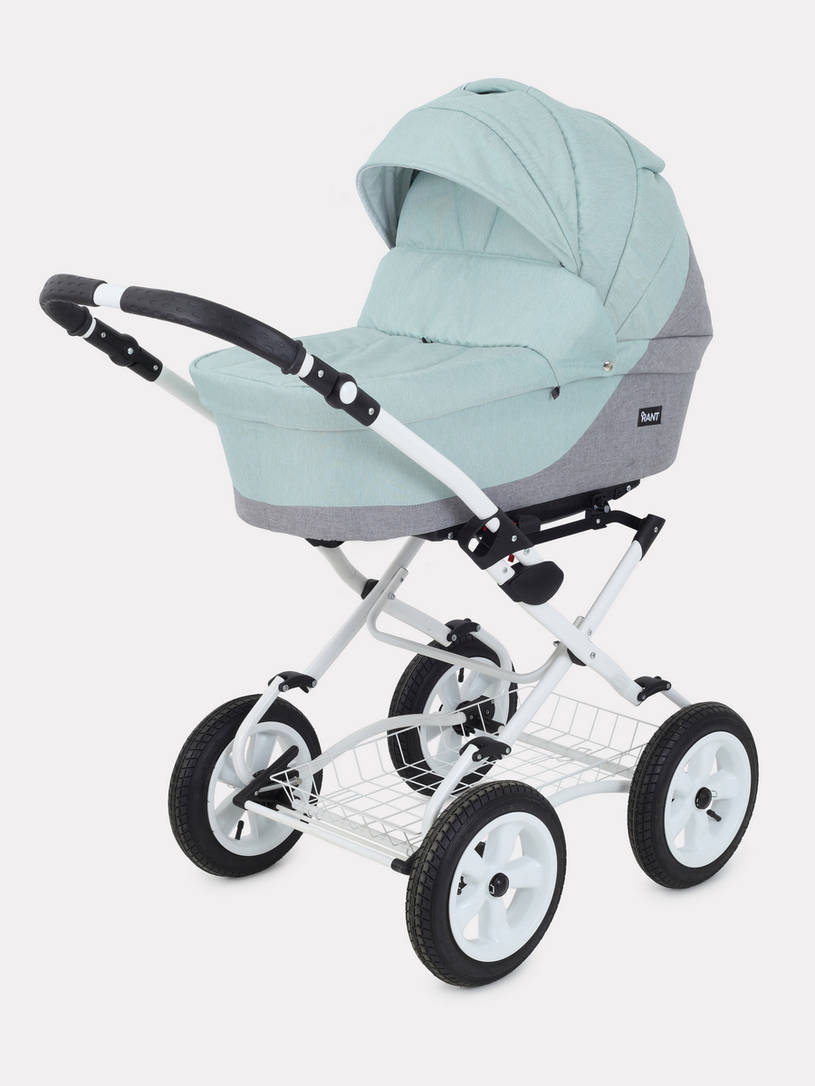Коляска 2 в 1 Rant Siena Classic 08 серый-ментоловый