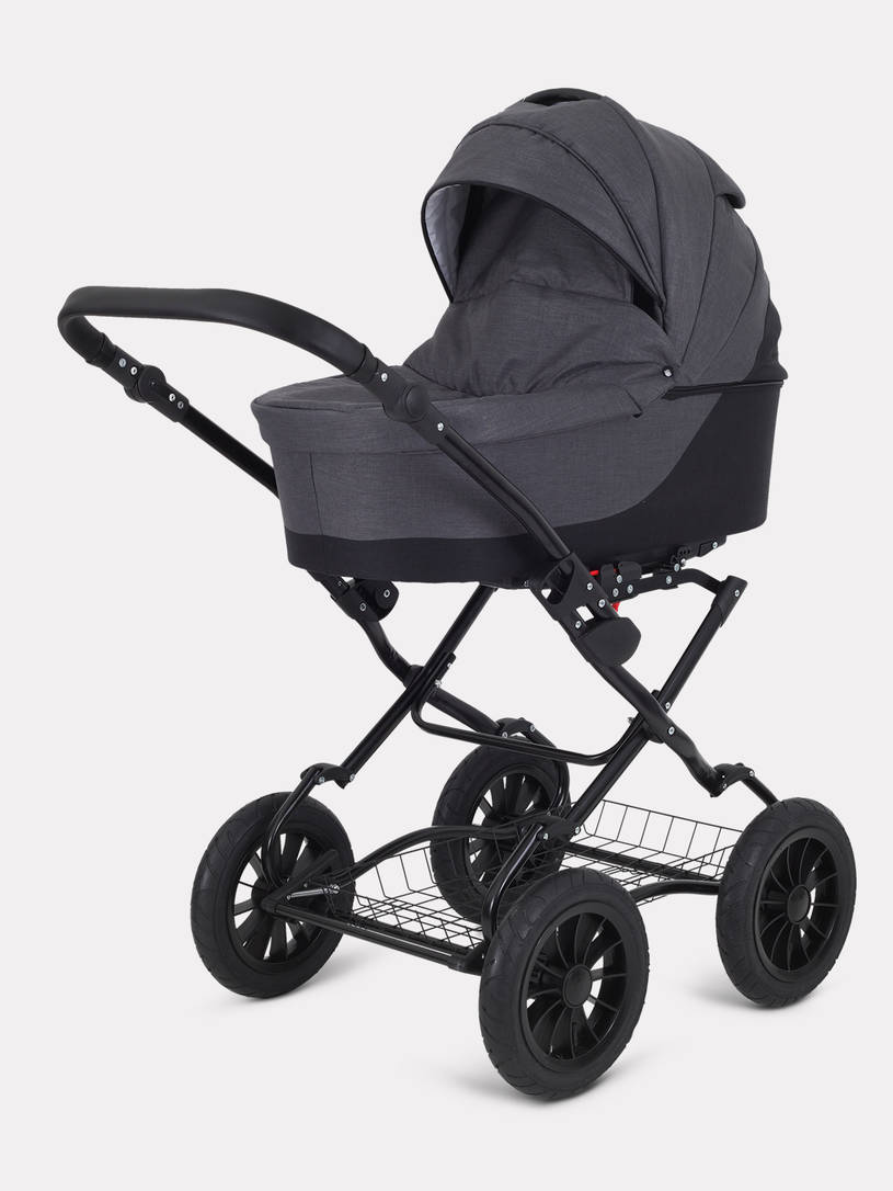 Коляска 2 в 1 Rant Siena Classic 2024 01 графит-серый