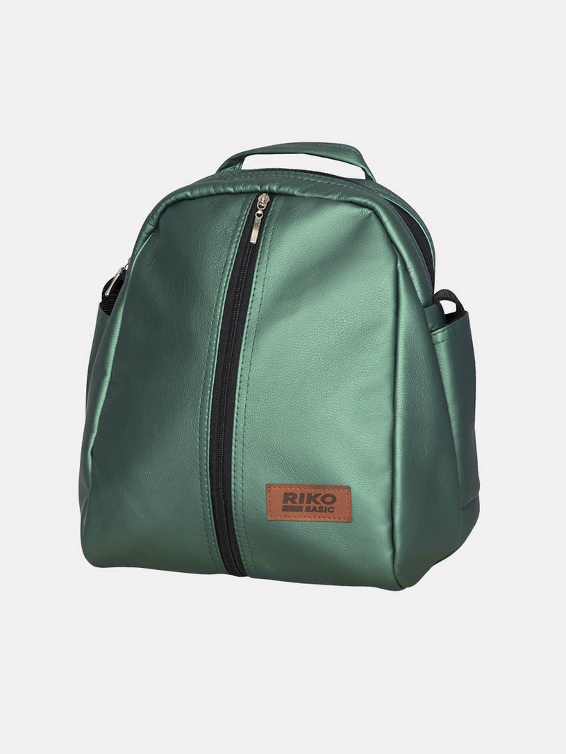 Коляска 2 в 1 Riko Basic Ozon Shine Prestige 05 серо-зеленый